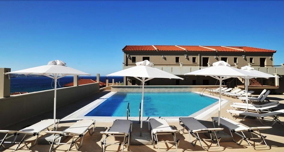 Porto Plaza Hotel Agios Ioannis Kaspaka Luaran gambar